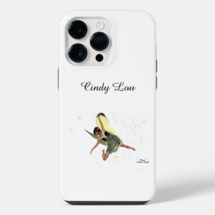 Coque Pour Pour iPhone 14 Pro Max Étui pour iPhone / iPad Fée Fille avec ailes jaune