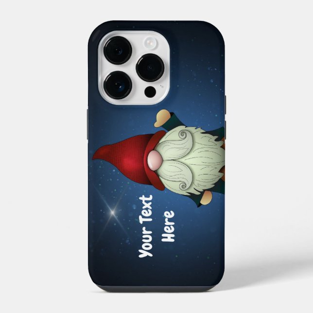 Coque iPhone Étui pour iPhone / iPad Gnome agitant (Verso)