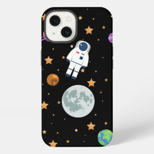 Etui iPhone 13 Étui pour iPhone / iPad lune spatiale