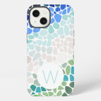 Étui pour iPhone / iPad Monogramme en Verre de Mer