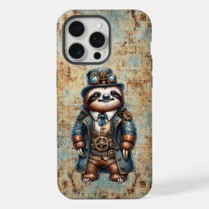 Coque iPhone 15 Pro Max Étui pour iPhone / iPad Steampunk Sloth