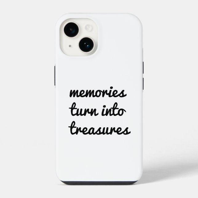Coque iPhone Étui pour iPhone Memories (Verso)