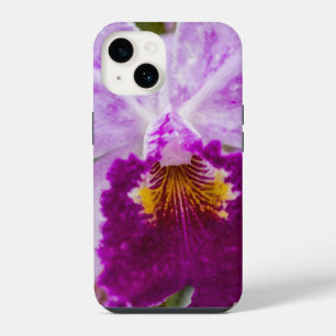 Coque Pour iPhone 14 Étui pour iPhone Orchidée Purple Passion