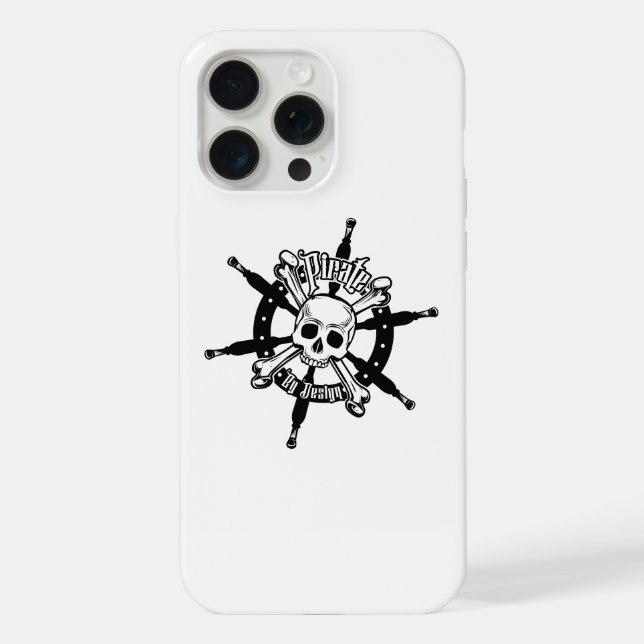 Coque iPhone Étui pour iPhone Pirate 15 Pro Max (Verso)