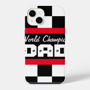 Coque Pour iPhone 14 Étui pour iphone rouge de course champion du monde