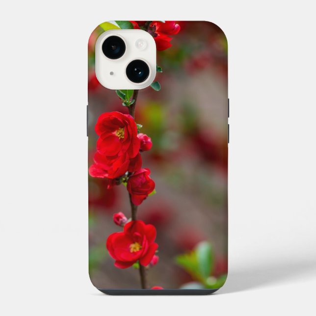 Coque iPhone Étui pour iPhone Scarlet Line (Verso)