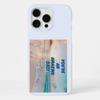Coque iPhone 16 Pro Max Étui pour Iphone thème de la fête des pères 