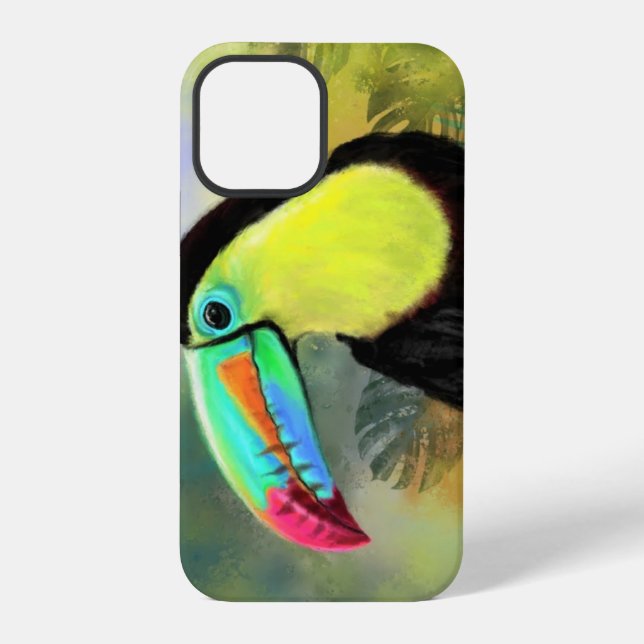 Coque iPhone Étui pour iPhone Toucan (Verso)