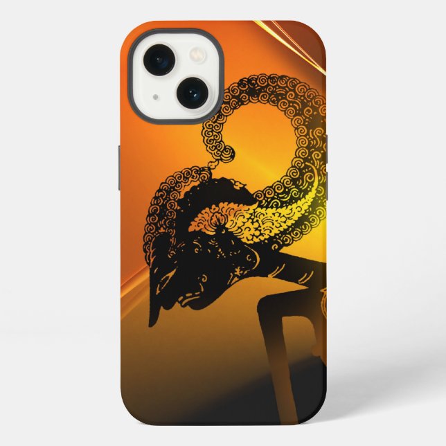 Coque iPhone Étui pour iPhone Wayang Arjuna (Verso)