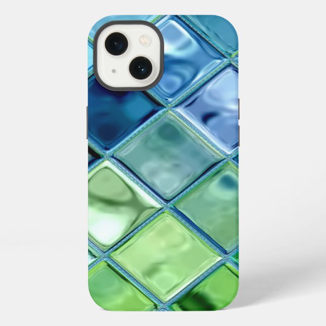 Coque iPhone Étui pour smartphone d'art numérique original d'oc (Verso)
