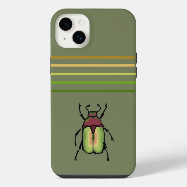 Coque iPhone Étui pour téléphone Beetle (Verso)