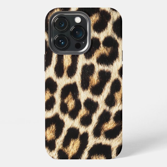 Coque iPhone Étui pour téléphone Case-Mate Léopard, iPhone 13 P (Dos)