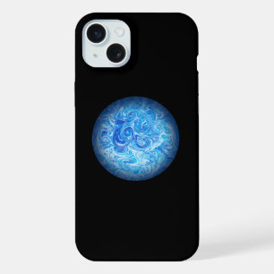 Coque iPhone 15 Plus Étui pour téléphone en art fluide Calm Tide iPhone