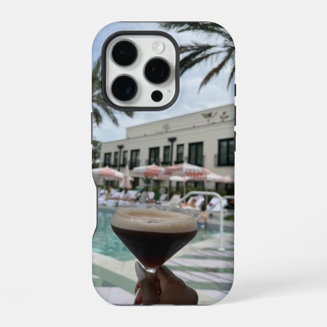 Coque iPhone Étui pour téléphone Espresso Martini (Verso)