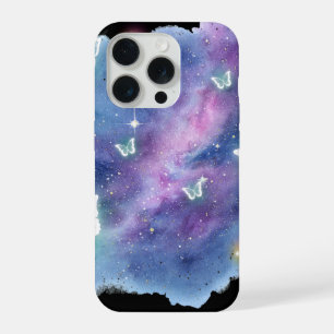 Coque iPhone 15 Pro Étui pour téléphone Galaxy Butterfly