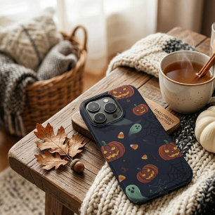 Coque iPhone 16 Pro Étui pour téléphone Hantés de Halloween et Citroui