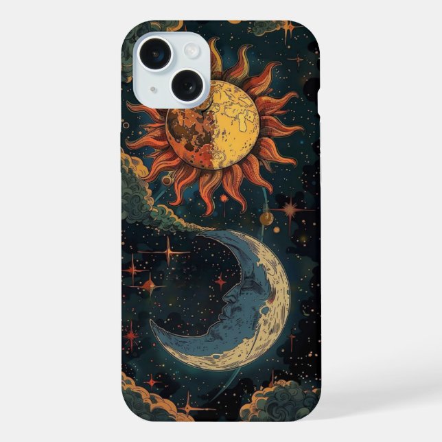 Coque iPhone Étui pour téléphone Harmony Celeste (Verso)