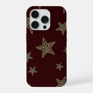 Coque iPhone 15 Pro Étui pour téléphone Leopard Star