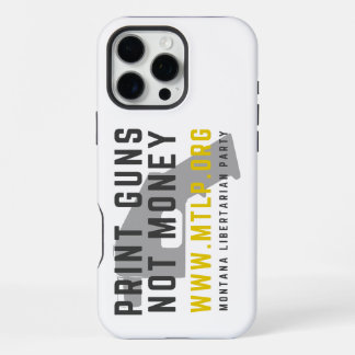 Coque iPhone 16 Pro Max Étui pour téléphone MTLP Print Guns