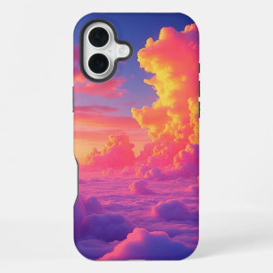 Coque iPhone 16 Plus Étui pour téléphone Nuages Coucher de Soleil