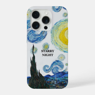 Coque iPhone 15 Pro Étui pour téléphone Nuit étoilée de Vincent Van Go