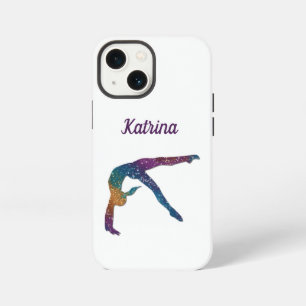 Etui iPhone 13 Mini Étui pour téléphone portable de gymnastique avec n