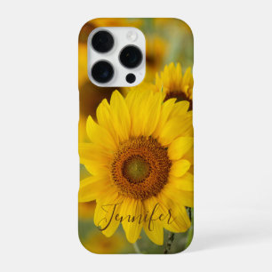 Coque iPhone 16 Pro Étui pour téléphone portable Sunflower pour iPhone