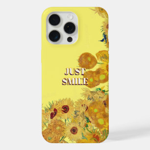 Coque iPhone 15 Pro Max Étui pour téléphone portable Tournesol Van Gogh, S