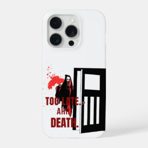 Coque iPhone 15 Pro Étui pour téléphone Too Late Horror - AHH ! Mort T