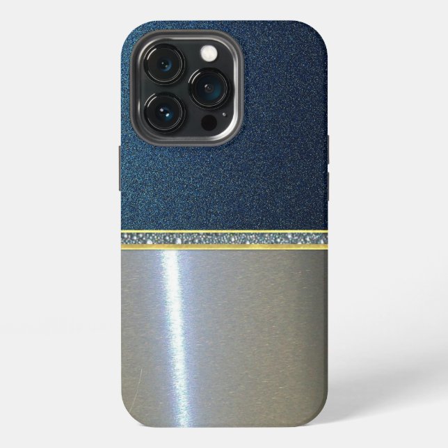 Coque iPhone Étui Pretty Sparkle SilverDesign (Dos)