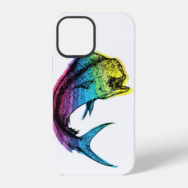 Coque iPhone Étui Rainbow Mahi Mahi Case-Mate pour iPhone (Verso)