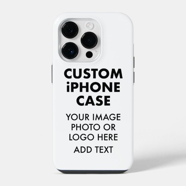Coque iPhone Étui robuste personnalisé pour iPHONE 14 PRO (Verso)