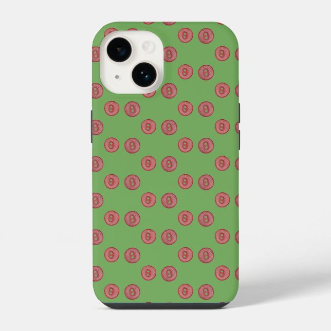 Coque iPhone Étui Simple boutons rouges mignons Case-Mate pour  (Verso)