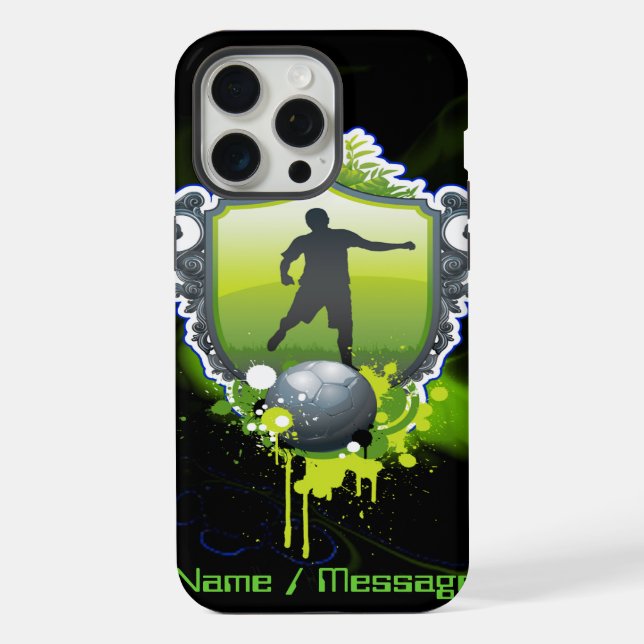 Coque iPhone Étui Soccer 1 (Verso)
