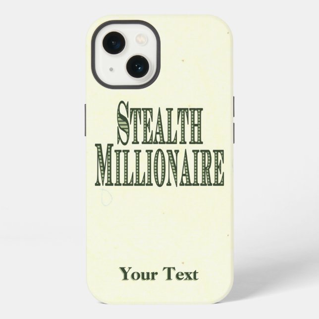 Coque iPhone Étui Stealth Millionaire Case-Mate pour iPhone (Verso)
