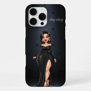Coque iPhone 16 Pro Max Étui téléphonique classique pour glamour