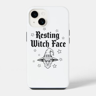 Coque Pour iPhone 14 Étui téléphonique faciale pour sorcière de repos -