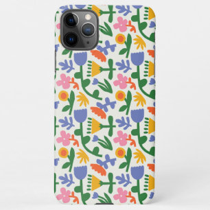 Coque iPhone 11Pro Max Étui téléphonique floral Spring Fun