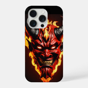 Coque iPhone 15 Pro Étui téléphonique masculin Devil Angel Esports