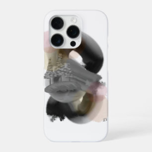 Coque iPhone 16 Pro Étui téléphonique minimaliste Art Abstrait iPhone