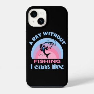 Coque Pour iPhone 14 étui téléphonique personnalisé pour pêcheurs