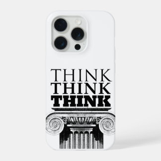 Coque iPhone 15 Pro Étui Think Think Think pour iPhone 15 Pro