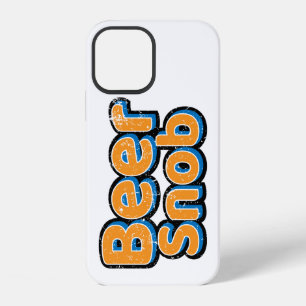 Coque iPhone 12 Étui vintage pour iPhone Beer Snob