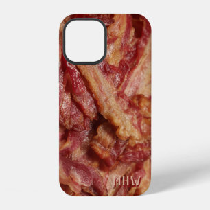 Coque iPhone 12 Étuis de téléphone à monogramme personnalisé BACON