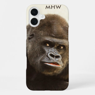 Coque iPhone 16 Plus Étuis de téléphone à monogramme personnalisé Funny