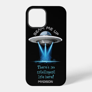 Coque iPhone 12 Pro Étuis de téléphone en forme de vaisseau spatial UF