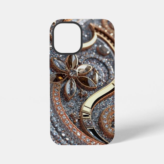 Coque iPhone Étuis de téléphone Luxe & Glam (Verso)