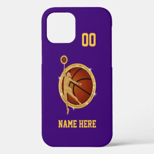 Coque iPhone 12 Étuis iPhone pour basket-ball féminin, du nouveau