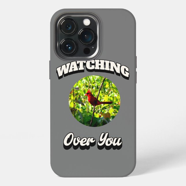 Coque iPhone Étuis IPhone Regardant sur Vous (Dos)