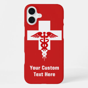 Coque iPhone 16 Plus Étuis personnalisés pour professionnels de la sant